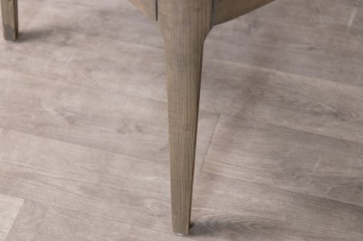 cologne side dining chair light grey leg close up